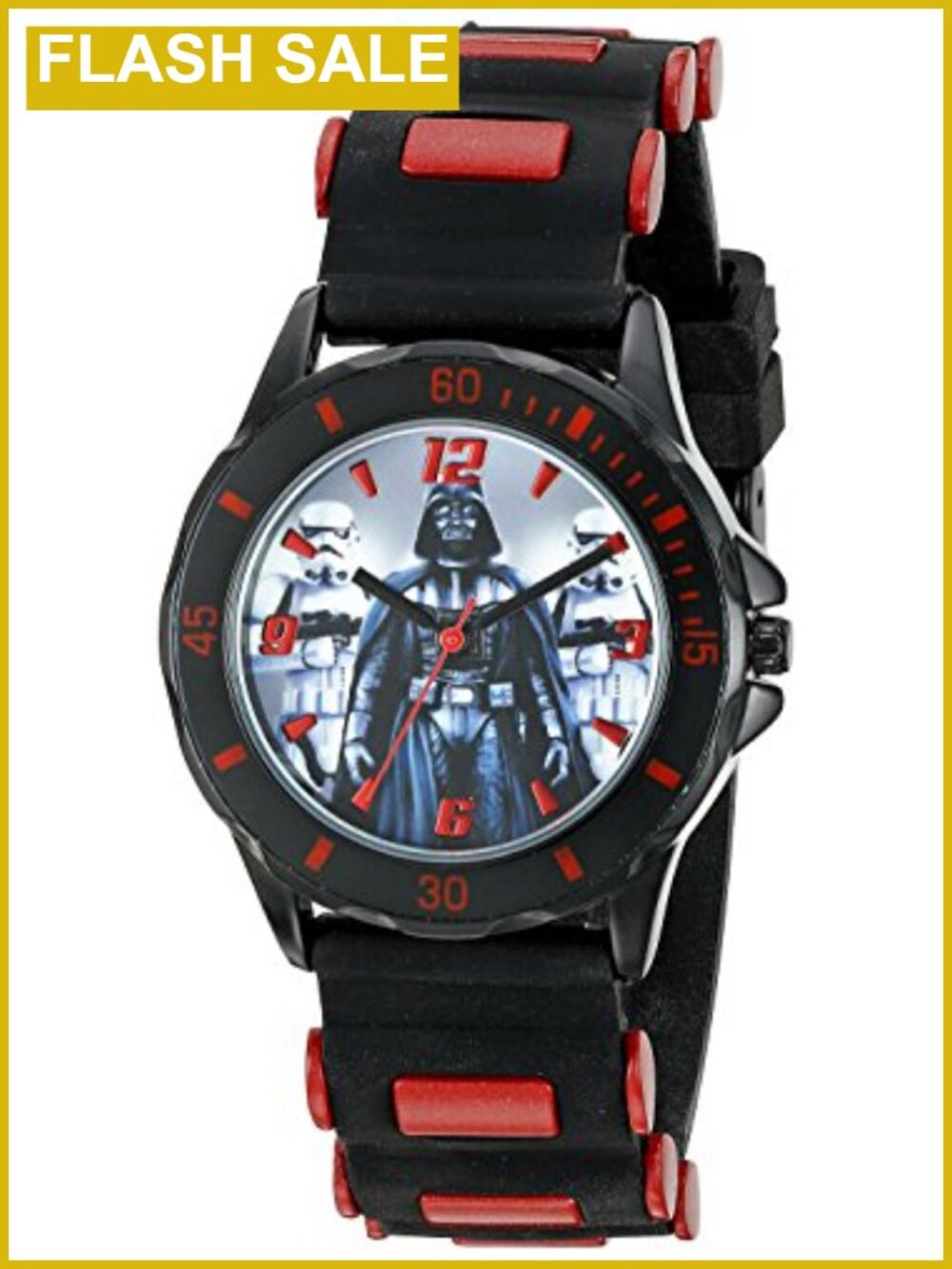 Kids Star Wars Analog Quartz Wrist Watch Durable Rubber Strap